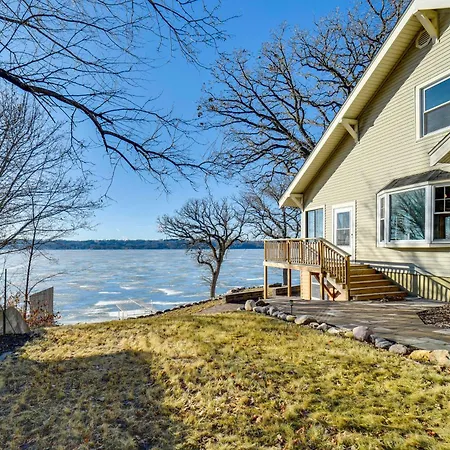 Big Stone Lake Access Home With Private Beach